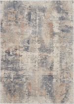 Nourison Rustic Textures Contemporary Beige/Grey Area Rug