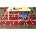 Flagship Carpets FA1817 Check Rug