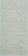 Nourison Jubilant Transitional Ivory/Green Area Rug