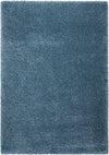 Nourison Amore Contemporary Slate Blue Area Rug