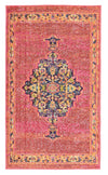 Nourison Passionate Traditional Pink/Flame Area Rug