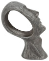 Sagebrook Home 15657-02 11" Metal Face Deco, Gun Metal