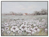 Sagebrook Home 70097 36"x48" Hand Painted Flowres Farm - Framed