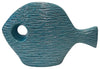 Sagebrook Home 16956-06 Ceramic, 20" Textured Fish, Blue