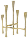 Sagebrook Home 15661-02 14" 5-Candlesticks Stand, Gold