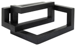 Sagebrook Home 15633 10" Geometric Table Deco, Black
