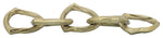 Sagebrook Home 16157-02 Metal 15" Chain Links, Gold