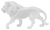 Sagebrook Home 16289-01 Resin 16" Standing Lion, White