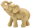 Sagebrook Home 16285-01 Resin 7" Elephant Table Accent, Gold