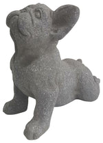 Sagebrook Home 16869-01 Resin, 12" Upward Facing Dog, Gray