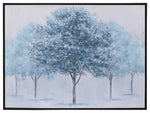 Sagebrook Home 70106 48"x36" Handpainted Tree Canvas, Green