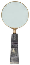 Sagebrook Home 15673-02 4" Magnifying Glass, Gray