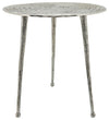 Sagebrook Home 16591 Metal, 22", Side Table, Gunmetal Kd