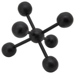 Sagebrook Home 15655 13" Metal Jack, Black