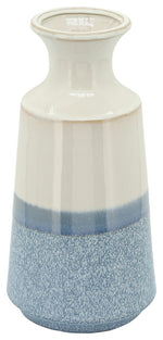 Sagebrook Home 13900-19 Ceramic 12" Vase, Sky Blue