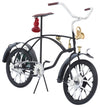 Sagebrook Home 16605 Metal, 11x7 Messenger Bike, Black