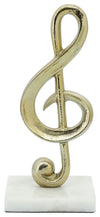 Sagebrook Home 16230-01 Metal 9" G-Clef Accent, Gold