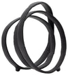 Sagebrook Home 15659-01 13" Metal Ring Sculpture, Black