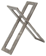 Sagebrook Home 15664-02 12" Metal Abstract Sculpture, Gunmetal