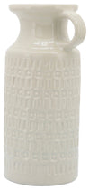 Sagebrook Home 15850-07 Ceramic 13" Pitcher, Beige