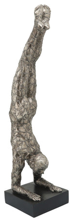 Sagebrook Home 16547-02 Resin, 33" Sirsasana, Gunmetal