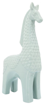 Sagebrook Home 16709-02 Porcelain, 17" Llama, Green
