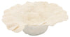 Sagebrook Home 16895 Resin, 12" Coral Tray, Ivory