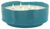 Sagebrook Home 80131 Citronella Candle / Planter 10" Sky Blue