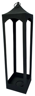 Sagebrook Home 15625-01 46" Metal Floor Lantern, Black