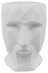 Sagebrook Home 16174-01 Resin 13" Face Planter, WhiteSagebrook Home 16174-01 Resin 13" Face Planter, White