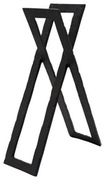 Sagebrook Home 15663-01 18" Metal Abstract Sculpture, Black