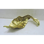 Sagebrook Home 16468-01 Metal 20" Curled Leaf, Gold