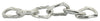Sagebrook Home 16157-03 Metal 18" Chain Links, Silver