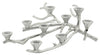 Sagebrook Home 16577-02 Metal, 14" Branch Taper 9- Candle Holder, Silver
