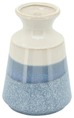 Sagebrook Home 13900-18 Ceramic 9" Vase, Sky Blue