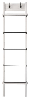 Sagebrook Home 14436-01 Wood / Metal 76" Ladder, White