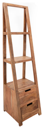 Sagebrook Home 15736 69" Wooden Book Case with 2 Drawers, Brown