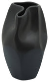 Sagebrook Home 16386-01 Ceramic 10" Abstract Vase, Black