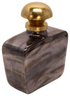 Sagebrook Home 15615-02 16" Glass Decanter with Knob, Black