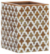 Sagebrook Home 16863 Resin, 3x4" Vintage Pencil Cup, Yellow