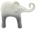 Sagebrook Home 14354-11 Ceramic 12x9" Elephant, 2-Tone Gray
