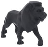 Sagebrook Home 16289-02 Resin 16" Standing Lion, Black