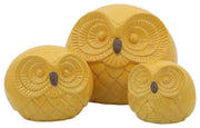 Sagebrook Home 16402-01 Ceramic Set of 3 Owls 7.5