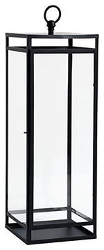 Sagebrook Home 16640 Metal, 30" Lantern, Black