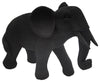 Sagebrook Home 16842-01 Resin, 8" Elephant Deco, Black