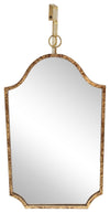 Sagebrook Home WM10160-01 Ec, Gold Hanging Mirror
