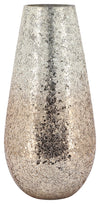 Sagebrook Home 16338-02 12" Crackled Vase, Champ Ombre
