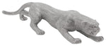Sagebrook Home 15758-02 20" Leopard Tabletop Decor, Silver