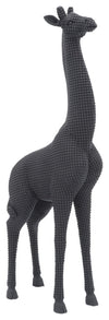 Sagebrook Home 16846-01 Resin, 19" Giraffe Table Accent, Black