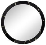 Sagebrook Home 16308 Metal 29" Black Mirror Wb